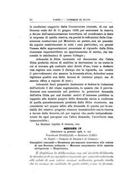 La giustizia amministrativa raccolta di decisioni e pareri del Consiglio di Stato, decisioni della Corte dei conti, sentenze della Cassazione di Roma, e decisioni delle Giunte provinciali amministrative