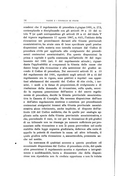 La giustizia amministrativa raccolta di decisioni e pareri del Consiglio di Stato, decisioni della Corte dei conti, sentenze della Cassazione di Roma, e decisioni delle Giunte provinciali amministrative