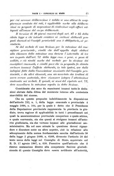 La giustizia amministrativa raccolta di decisioni e pareri del Consiglio di Stato, decisioni della Corte dei conti, sentenze della Cassazione di Roma, e decisioni delle Giunte provinciali amministrative