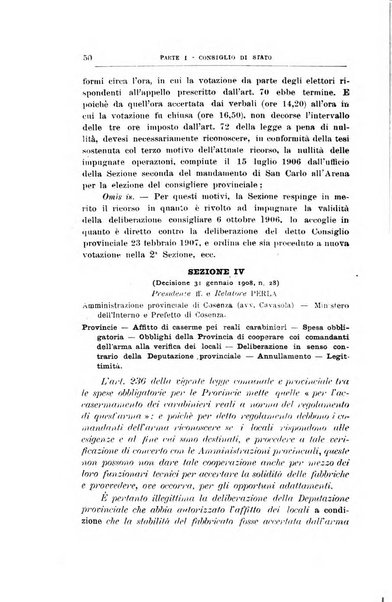 La giustizia amministrativa raccolta di decisioni e pareri del Consiglio di Stato, decisioni della Corte dei conti, sentenze della Cassazione di Roma, e decisioni delle Giunte provinciali amministrative