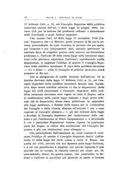 La giustizia amministrativa raccolta di decisioni e pareri del Consiglio di Stato, decisioni della Corte dei conti, sentenze della Cassazione di Roma, e decisioni delle Giunte provinciali amministrative