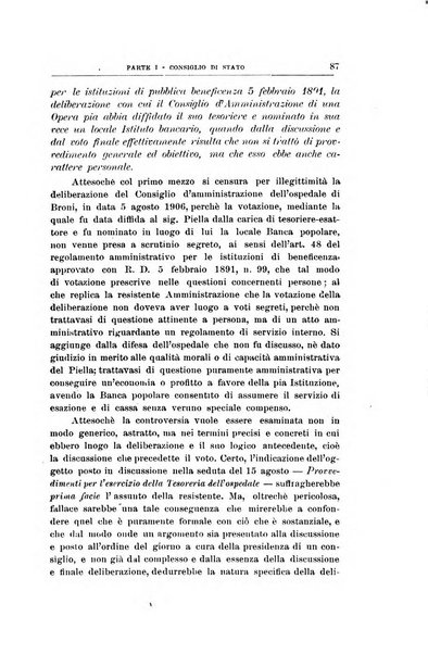 La giustizia amministrativa raccolta di decisioni e pareri del Consiglio di Stato, decisioni della Corte dei conti, sentenze della Cassazione di Roma, e decisioni delle Giunte provinciali amministrative