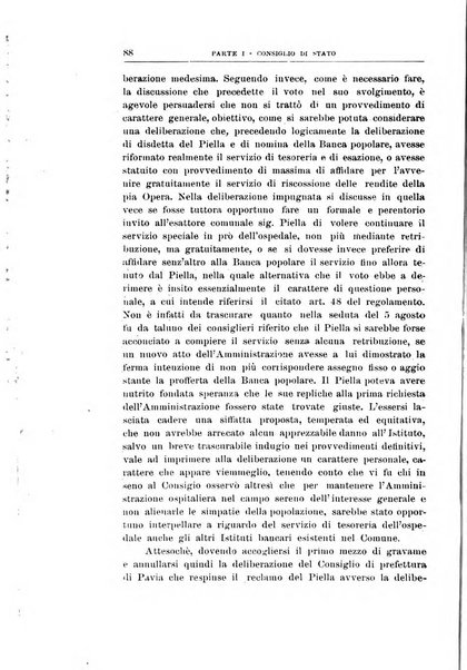 La giustizia amministrativa raccolta di decisioni e pareri del Consiglio di Stato, decisioni della Corte dei conti, sentenze della Cassazione di Roma, e decisioni delle Giunte provinciali amministrative