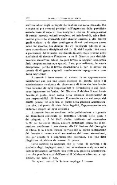 La giustizia amministrativa raccolta di decisioni e pareri del Consiglio di Stato, decisioni della Corte dei conti, sentenze della Cassazione di Roma, e decisioni delle Giunte provinciali amministrative