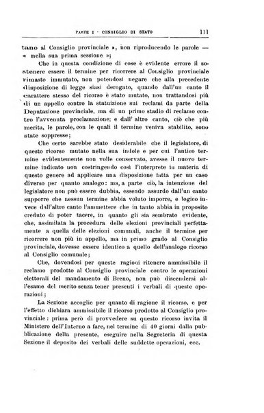 La giustizia amministrativa raccolta di decisioni e pareri del Consiglio di Stato, decisioni della Corte dei conti, sentenze della Cassazione di Roma, e decisioni delle Giunte provinciali amministrative