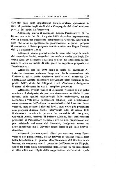 La giustizia amministrativa raccolta di decisioni e pareri del Consiglio di Stato, decisioni della Corte dei conti, sentenze della Cassazione di Roma, e decisioni delle Giunte provinciali amministrative