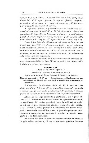 La giustizia amministrativa raccolta di decisioni e pareri del Consiglio di Stato, decisioni della Corte dei conti, sentenze della Cassazione di Roma, e decisioni delle Giunte provinciali amministrative