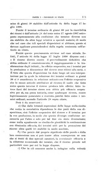 La giustizia amministrativa raccolta di decisioni e pareri del Consiglio di Stato, decisioni della Corte dei conti, sentenze della Cassazione di Roma, e decisioni delle Giunte provinciali amministrative