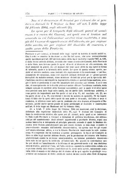 La giustizia amministrativa raccolta di decisioni e pareri del Consiglio di Stato, decisioni della Corte dei conti, sentenze della Cassazione di Roma, e decisioni delle Giunte provinciali amministrative