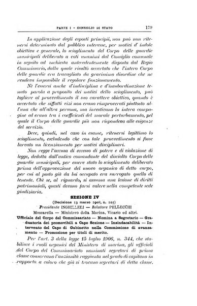 La giustizia amministrativa raccolta di decisioni e pareri del Consiglio di Stato, decisioni della Corte dei conti, sentenze della Cassazione di Roma, e decisioni delle Giunte provinciali amministrative