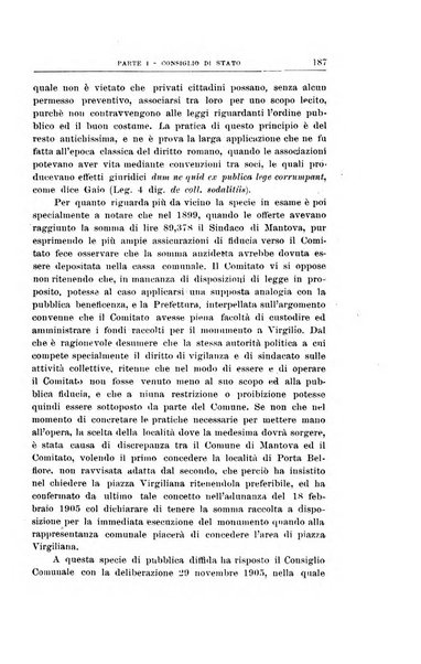 La giustizia amministrativa raccolta di decisioni e pareri del Consiglio di Stato, decisioni della Corte dei conti, sentenze della Cassazione di Roma, e decisioni delle Giunte provinciali amministrative