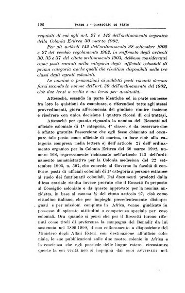 La giustizia amministrativa raccolta di decisioni e pareri del Consiglio di Stato, decisioni della Corte dei conti, sentenze della Cassazione di Roma, e decisioni delle Giunte provinciali amministrative