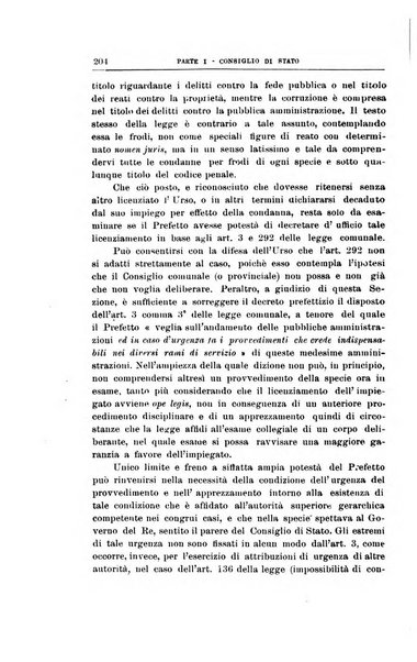 La giustizia amministrativa raccolta di decisioni e pareri del Consiglio di Stato, decisioni della Corte dei conti, sentenze della Cassazione di Roma, e decisioni delle Giunte provinciali amministrative