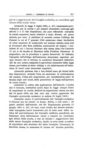 La giustizia amministrativa raccolta di decisioni e pareri del Consiglio di Stato, decisioni della Corte dei conti, sentenze della Cassazione di Roma, e decisioni delle Giunte provinciali amministrative