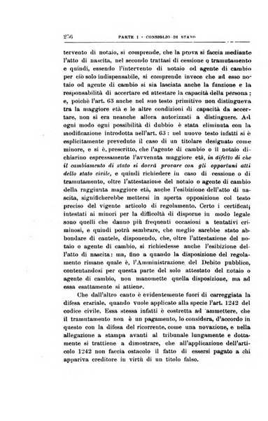 La giustizia amministrativa raccolta di decisioni e pareri del Consiglio di Stato, decisioni della Corte dei conti, sentenze della Cassazione di Roma, e decisioni delle Giunte provinciali amministrative