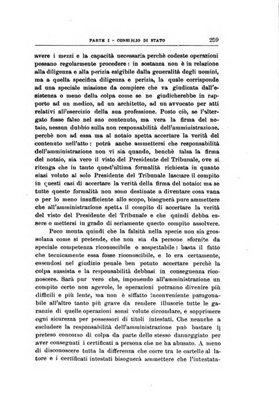 La giustizia amministrativa raccolta di decisioni e pareri del Consiglio di Stato, decisioni della Corte dei conti, sentenze della Cassazione di Roma, e decisioni delle Giunte provinciali amministrative