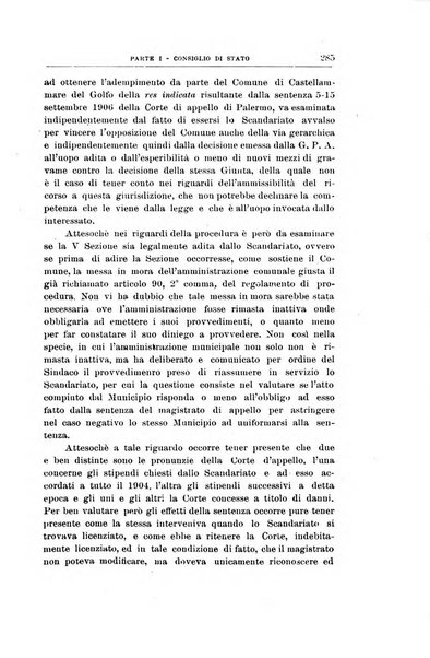 La giustizia amministrativa raccolta di decisioni e pareri del Consiglio di Stato, decisioni della Corte dei conti, sentenze della Cassazione di Roma, e decisioni delle Giunte provinciali amministrative