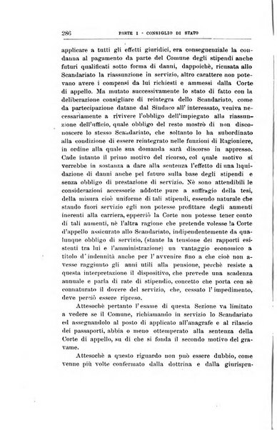 La giustizia amministrativa raccolta di decisioni e pareri del Consiglio di Stato, decisioni della Corte dei conti, sentenze della Cassazione di Roma, e decisioni delle Giunte provinciali amministrative