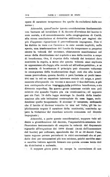 La giustizia amministrativa raccolta di decisioni e pareri del Consiglio di Stato, decisioni della Corte dei conti, sentenze della Cassazione di Roma, e decisioni delle Giunte provinciali amministrative