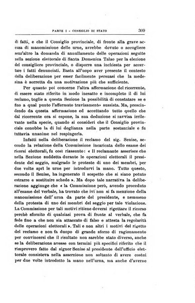 La giustizia amministrativa raccolta di decisioni e pareri del Consiglio di Stato, decisioni della Corte dei conti, sentenze della Cassazione di Roma, e decisioni delle Giunte provinciali amministrative