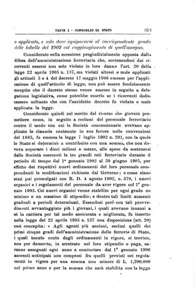 La giustizia amministrativa raccolta di decisioni e pareri del Consiglio di Stato, decisioni della Corte dei conti, sentenze della Cassazione di Roma, e decisioni delle Giunte provinciali amministrative