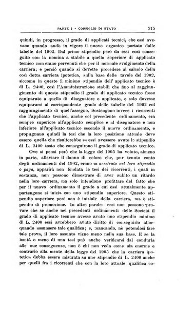 La giustizia amministrativa raccolta di decisioni e pareri del Consiglio di Stato, decisioni della Corte dei conti, sentenze della Cassazione di Roma, e decisioni delle Giunte provinciali amministrative