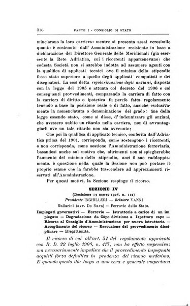 La giustizia amministrativa raccolta di decisioni e pareri del Consiglio di Stato, decisioni della Corte dei conti, sentenze della Cassazione di Roma, e decisioni delle Giunte provinciali amministrative