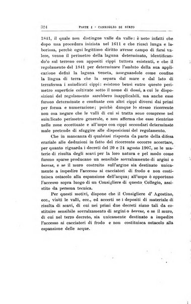 La giustizia amministrativa raccolta di decisioni e pareri del Consiglio di Stato, decisioni della Corte dei conti, sentenze della Cassazione di Roma, e decisioni delle Giunte provinciali amministrative