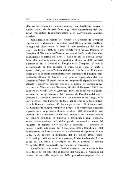 La giustizia amministrativa raccolta di decisioni e pareri del Consiglio di Stato, decisioni della Corte dei conti, sentenze della Cassazione di Roma, e decisioni delle Giunte provinciali amministrative