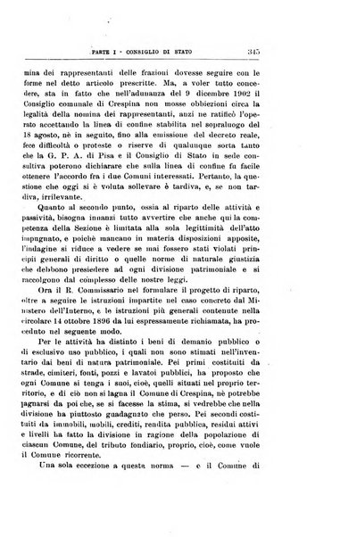 La giustizia amministrativa raccolta di decisioni e pareri del Consiglio di Stato, decisioni della Corte dei conti, sentenze della Cassazione di Roma, e decisioni delle Giunte provinciali amministrative