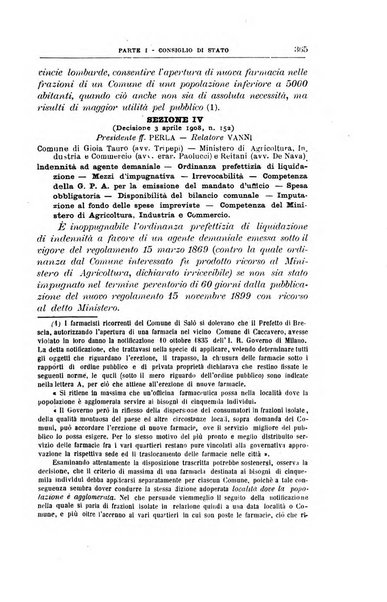 La giustizia amministrativa raccolta di decisioni e pareri del Consiglio di Stato, decisioni della Corte dei conti, sentenze della Cassazione di Roma, e decisioni delle Giunte provinciali amministrative