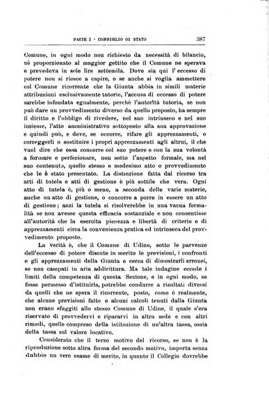 La giustizia amministrativa raccolta di decisioni e pareri del Consiglio di Stato, decisioni della Corte dei conti, sentenze della Cassazione di Roma, e decisioni delle Giunte provinciali amministrative