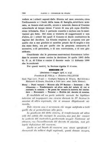 La giustizia amministrativa raccolta di decisioni e pareri del Consiglio di Stato, decisioni della Corte dei conti, sentenze della Cassazione di Roma, e decisioni delle Giunte provinciali amministrative