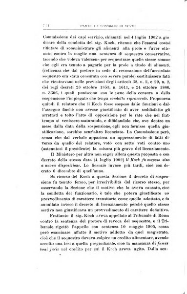 La giustizia amministrativa raccolta di decisioni e pareri del Consiglio di Stato, decisioni della Corte dei conti, sentenze della Cassazione di Roma, e decisioni delle Giunte provinciali amministrative