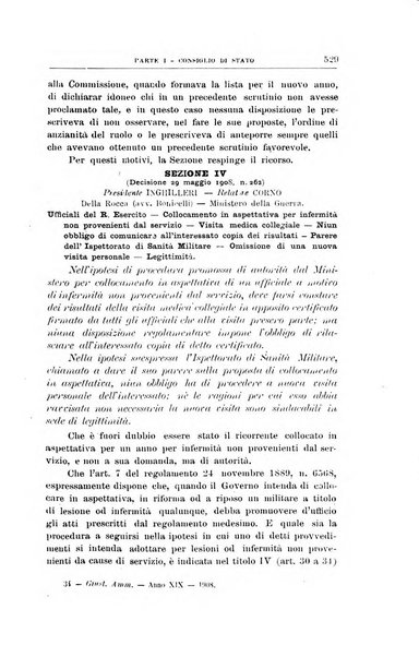 La giustizia amministrativa raccolta di decisioni e pareri del Consiglio di Stato, decisioni della Corte dei conti, sentenze della Cassazione di Roma, e decisioni delle Giunte provinciali amministrative