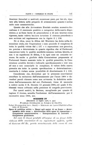 La giustizia amministrativa raccolta di decisioni e pareri del Consiglio di Stato, decisioni della Corte dei conti, sentenze della Cassazione di Roma, e decisioni delle Giunte provinciali amministrative