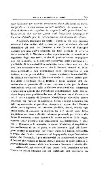 La giustizia amministrativa raccolta di decisioni e pareri del Consiglio di Stato, decisioni della Corte dei conti, sentenze della Cassazione di Roma, e decisioni delle Giunte provinciali amministrative