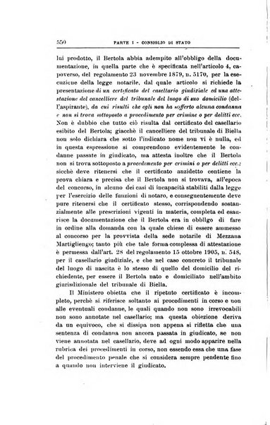 La giustizia amministrativa raccolta di decisioni e pareri del Consiglio di Stato, decisioni della Corte dei conti, sentenze della Cassazione di Roma, e decisioni delle Giunte provinciali amministrative