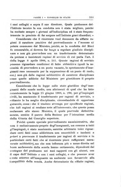 La giustizia amministrativa raccolta di decisioni e pareri del Consiglio di Stato, decisioni della Corte dei conti, sentenze della Cassazione di Roma, e decisioni delle Giunte provinciali amministrative