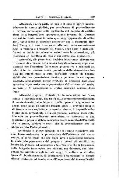 La giustizia amministrativa raccolta di decisioni e pareri del Consiglio di Stato, decisioni della Corte dei conti, sentenze della Cassazione di Roma, e decisioni delle Giunte provinciali amministrative