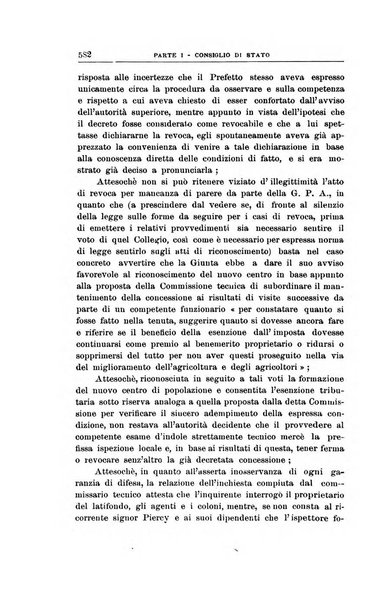 La giustizia amministrativa raccolta di decisioni e pareri del Consiglio di Stato, decisioni della Corte dei conti, sentenze della Cassazione di Roma, e decisioni delle Giunte provinciali amministrative