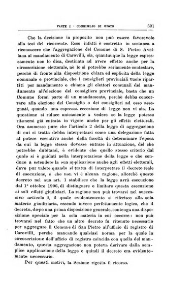 La giustizia amministrativa raccolta di decisioni e pareri del Consiglio di Stato, decisioni della Corte dei conti, sentenze della Cassazione di Roma, e decisioni delle Giunte provinciali amministrative