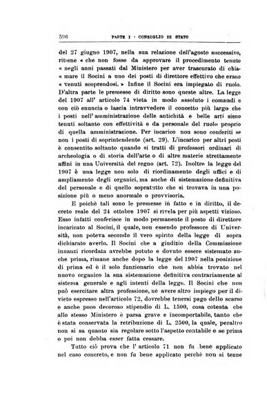 La giustizia amministrativa raccolta di decisioni e pareri del Consiglio di Stato, decisioni della Corte dei conti, sentenze della Cassazione di Roma, e decisioni delle Giunte provinciali amministrative