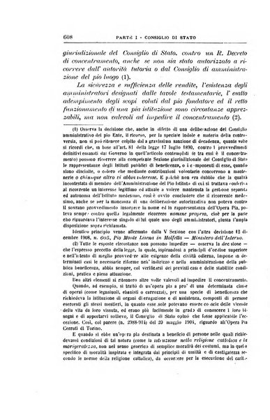 La giustizia amministrativa raccolta di decisioni e pareri del Consiglio di Stato, decisioni della Corte dei conti, sentenze della Cassazione di Roma, e decisioni delle Giunte provinciali amministrative