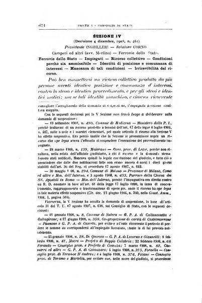 La giustizia amministrativa raccolta di decisioni e pareri del Consiglio di Stato, decisioni della Corte dei conti, sentenze della Cassazione di Roma, e decisioni delle Giunte provinciali amministrative