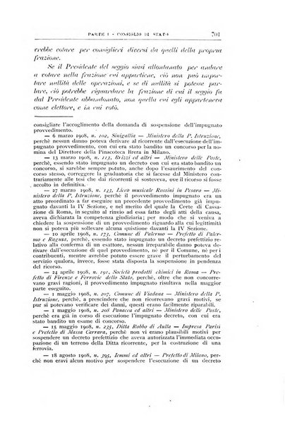 La giustizia amministrativa raccolta di decisioni e pareri del Consiglio di Stato, decisioni della Corte dei conti, sentenze della Cassazione di Roma, e decisioni delle Giunte provinciali amministrative