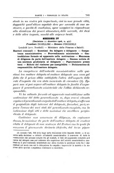 La giustizia amministrativa raccolta di decisioni e pareri del Consiglio di Stato, decisioni della Corte dei conti, sentenze della Cassazione di Roma, e decisioni delle Giunte provinciali amministrative