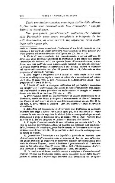 La giustizia amministrativa raccolta di decisioni e pareri del Consiglio di Stato, decisioni della Corte dei conti, sentenze della Cassazione di Roma, e decisioni delle Giunte provinciali amministrative