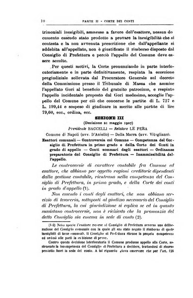 La giustizia amministrativa raccolta di decisioni e pareri del Consiglio di Stato, decisioni della Corte dei conti, sentenze della Cassazione di Roma, e decisioni delle Giunte provinciali amministrative