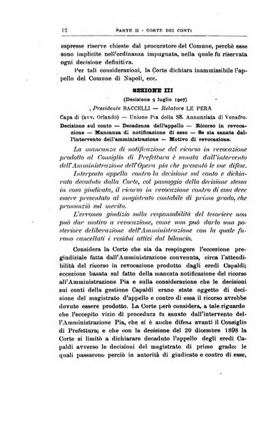 La giustizia amministrativa raccolta di decisioni e pareri del Consiglio di Stato, decisioni della Corte dei conti, sentenze della Cassazione di Roma, e decisioni delle Giunte provinciali amministrative